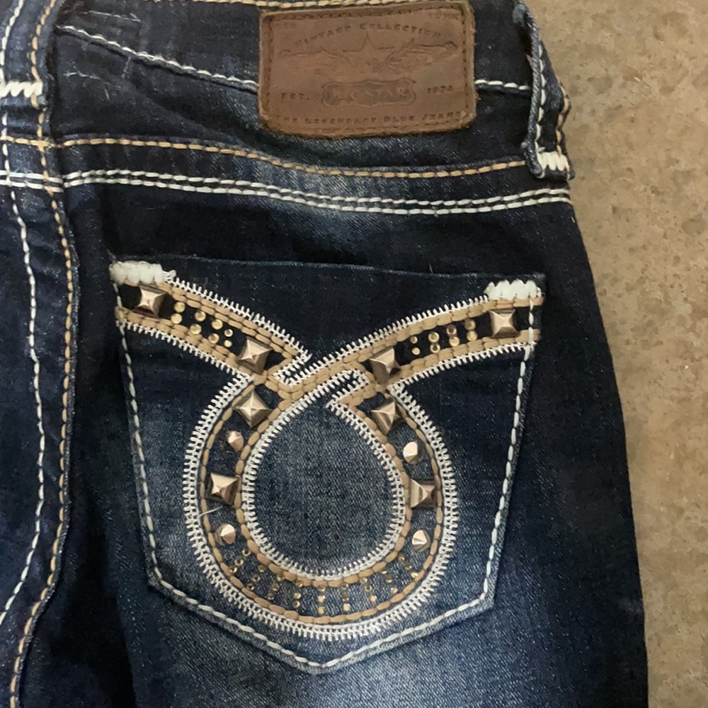 Size 24 Big Star jeans.